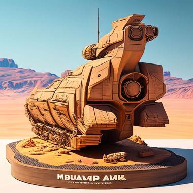 3D модель Гра Homeworld Deserts of Kharak (STL)